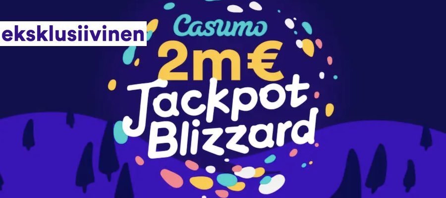 Jackpot-blizzard av jättevinster! Jackpot Blizzard nu på Casumo