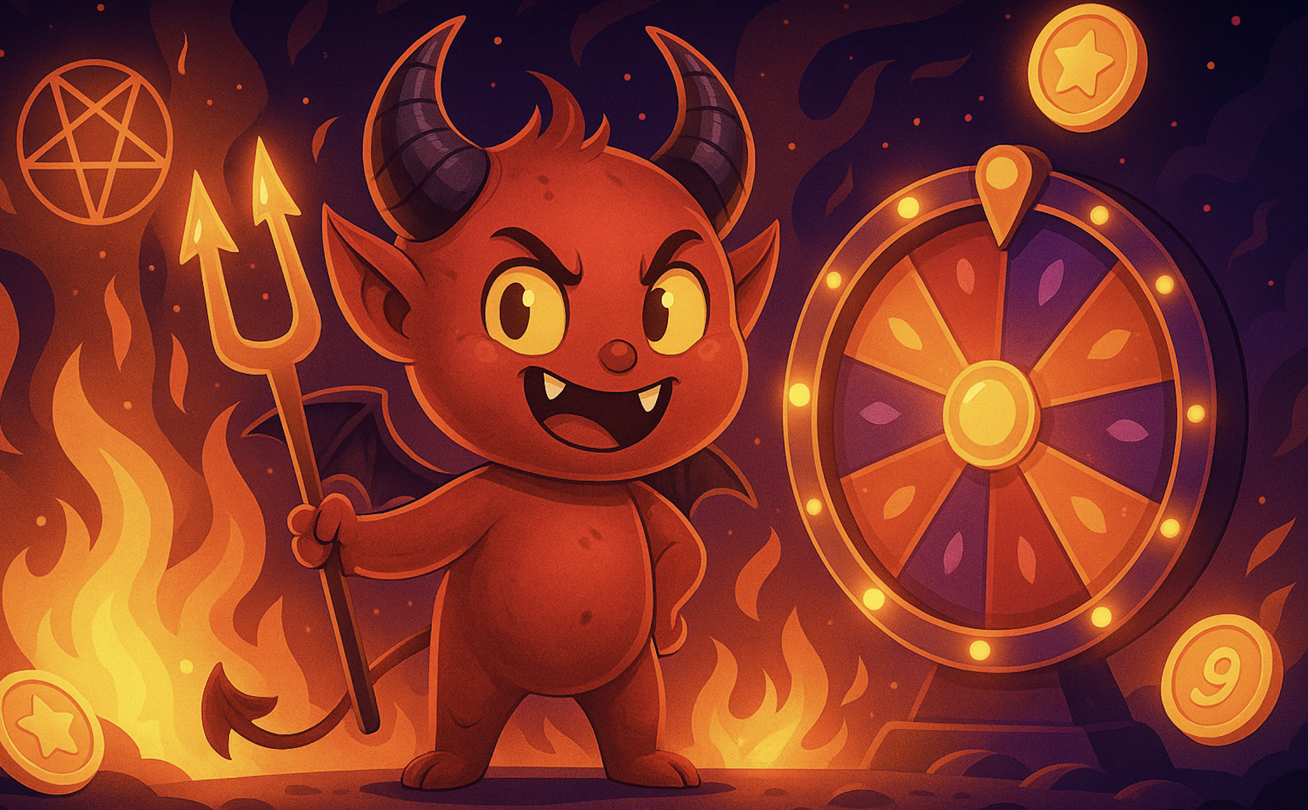 Fånga satan och 10 gratissnurr på söndagar!