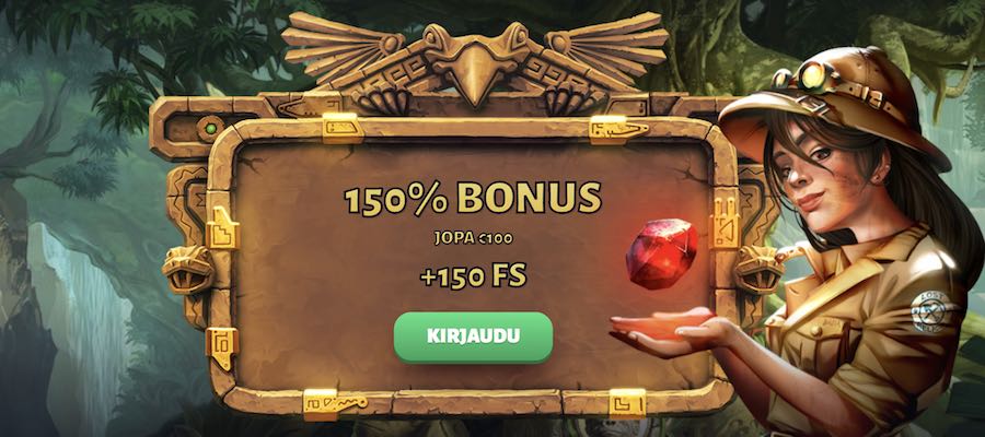 Exklusivt erbjudande för Slot Hunter: 150% insättningsbonus!