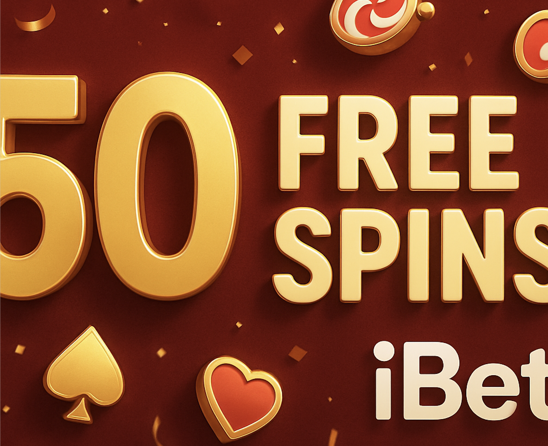 ERBJUDANDE: 50 gratissnurr utan insättning och omsättning från iBet!