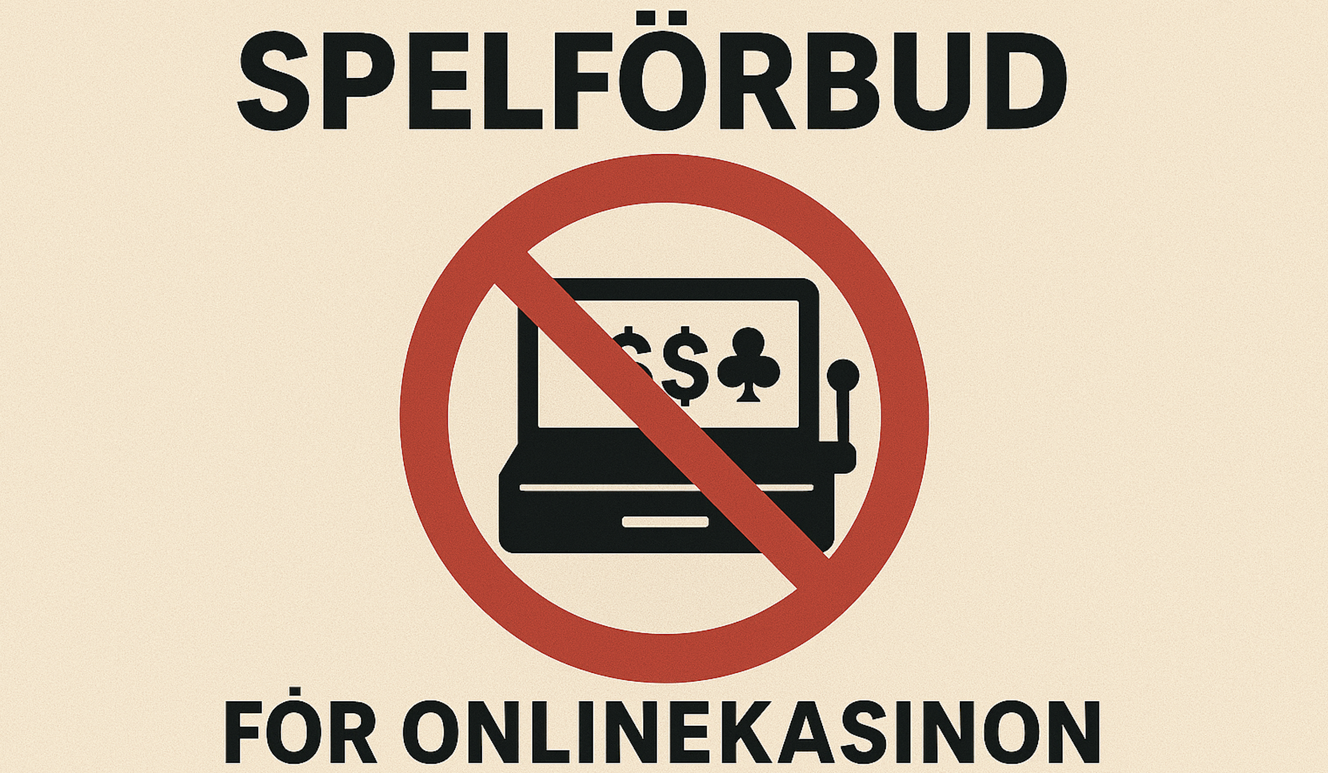 Peliesto på nätcasinon - så blockerar du alla casinon på en gång