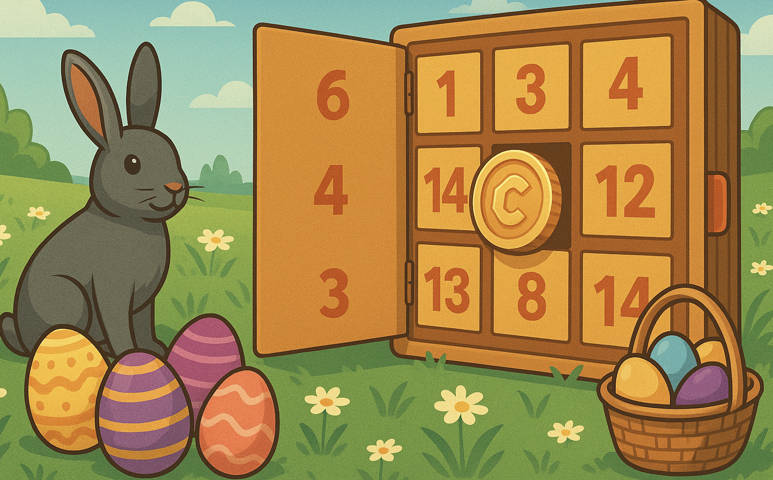 Casinohuoneens påskkalender