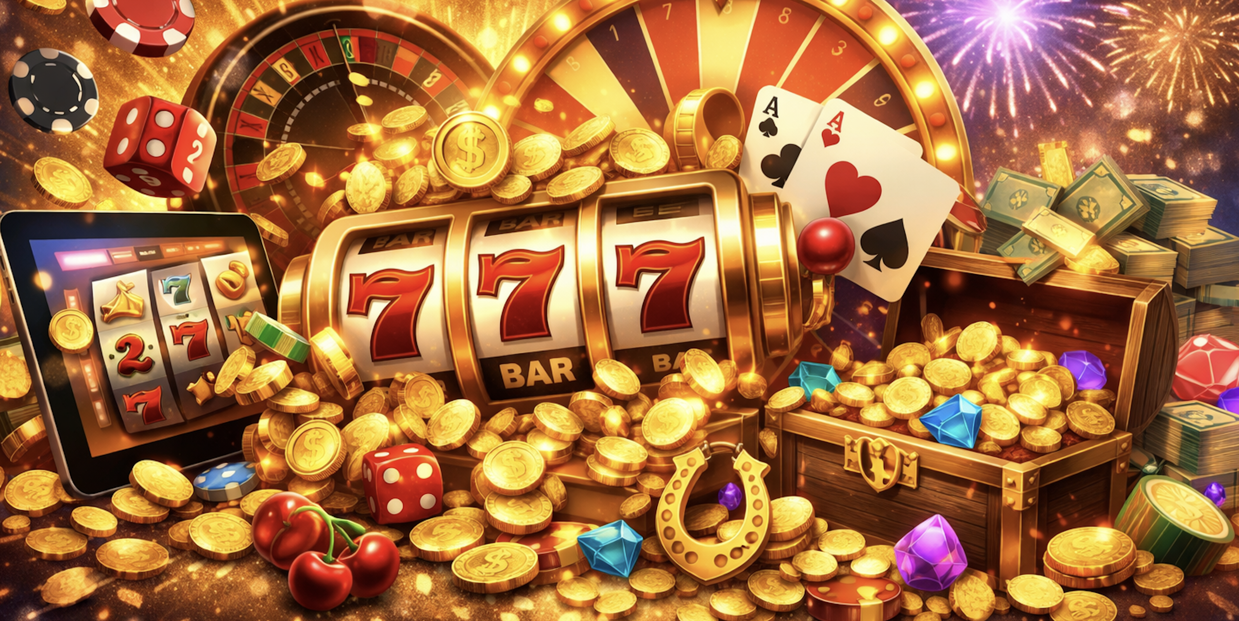 Lockande gratissnurr, cashback och mycket mer!