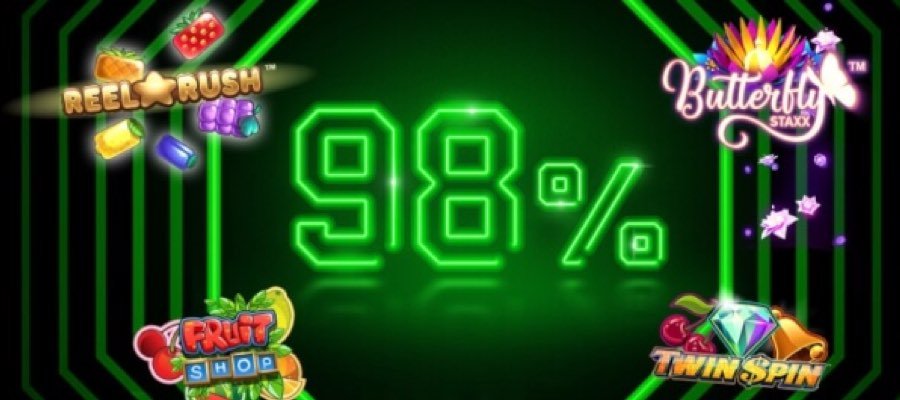 SUPER CASINO: Unibet har höjt återbetalningsprocenten för sina favoritspel till hela 98%