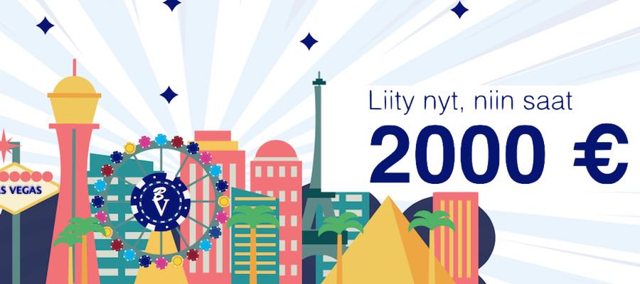 BluVegasilta kajahtaa: 2000kr bonus, spela utan konto och ta ut omedelbart!