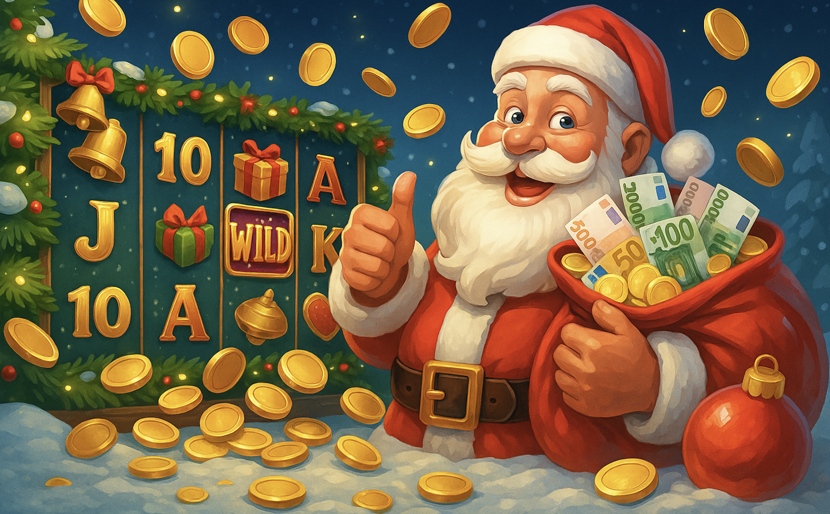 Miljoner kronor i julspins!