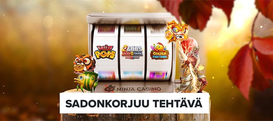 Fixa skördebonusarna från Ninja Casino!