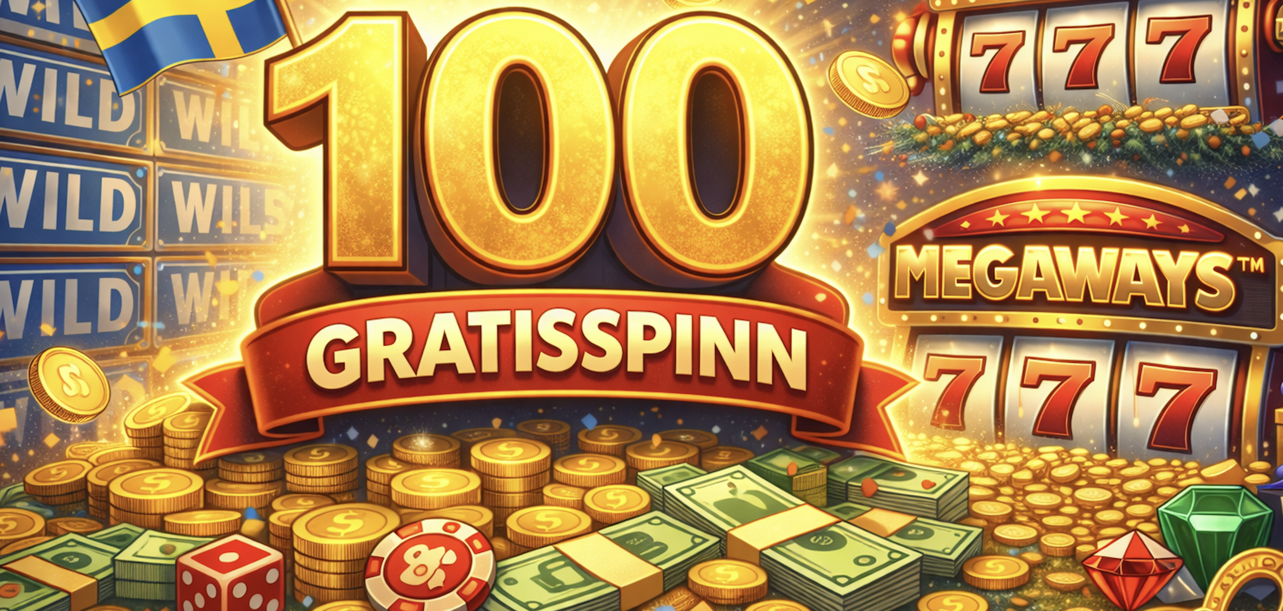 Fånga 100 Megaways gratissnurr på Caxino!