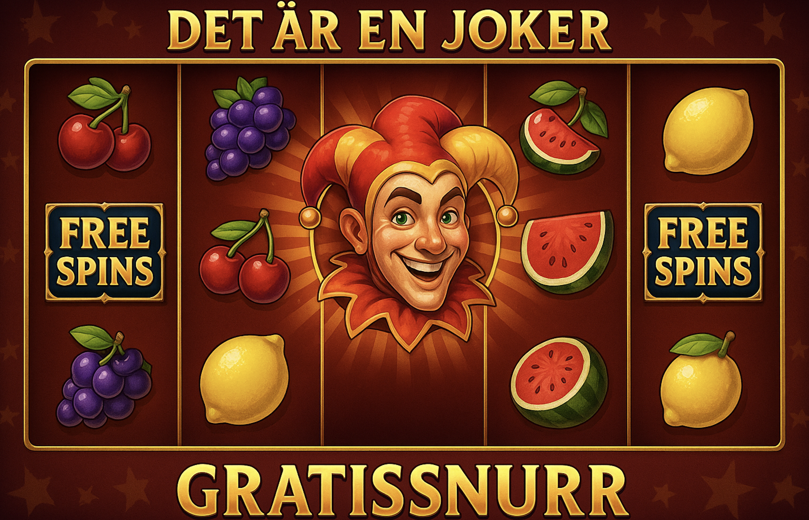 Det är en Joker gratissnurr
