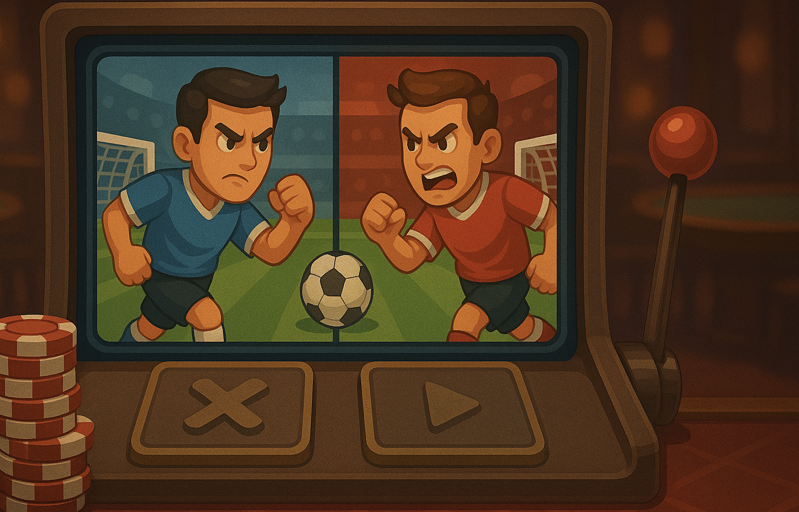 PVP Football - spela mot andra spelare