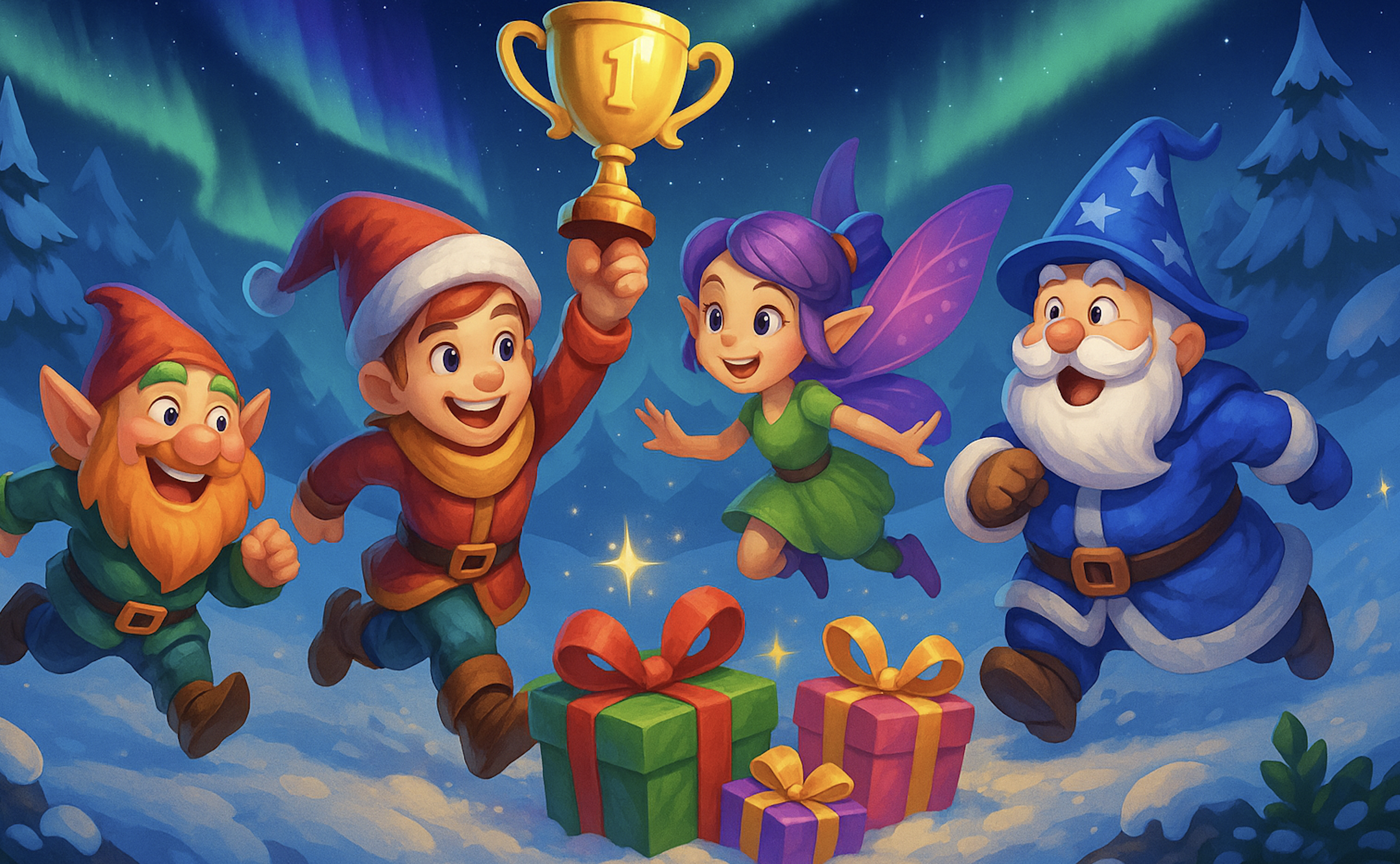 Hitta den mest fantastiska julklappen under Yggmas-granen!