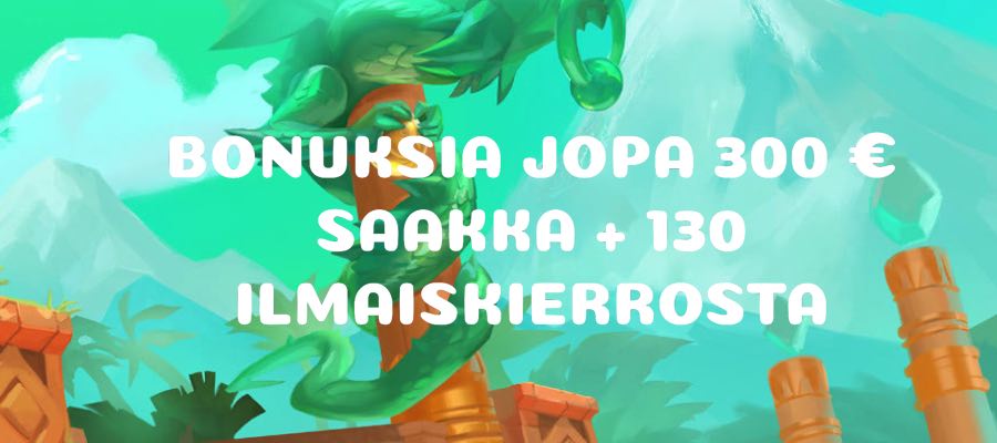 Nytt Samosa Casino: 300kr bonusar och 130 snurr