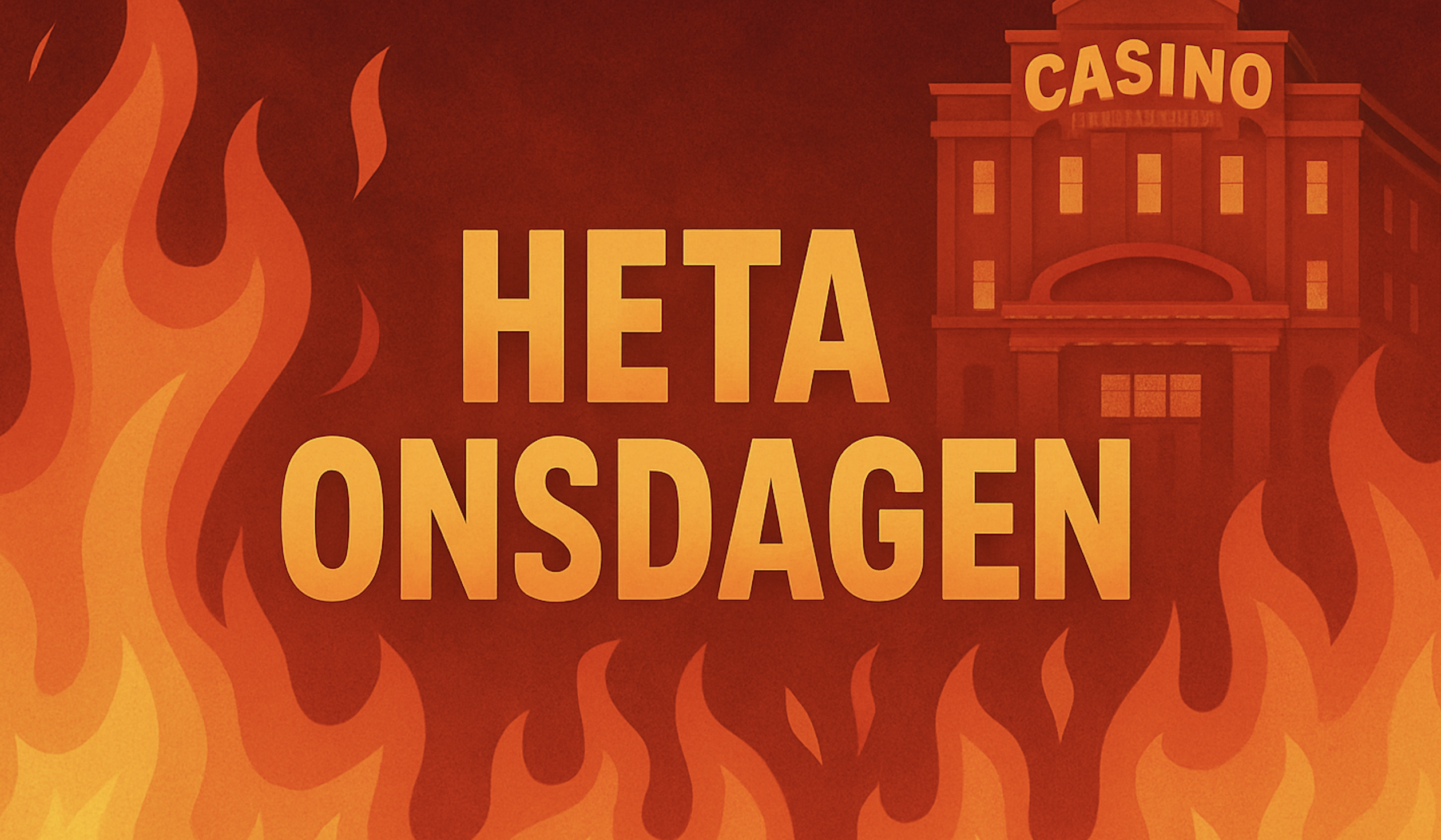 Delta i det heta onsdagen på det nya casinot!