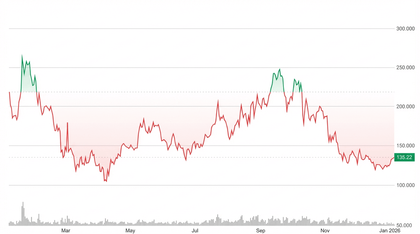 SOL price over 1-year