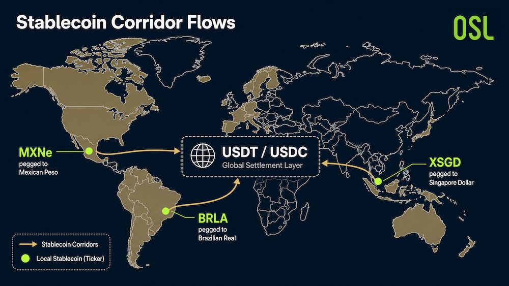 The Holy Grail: Global Rails, Local Understanding —— Stablecoin Corridor Flows