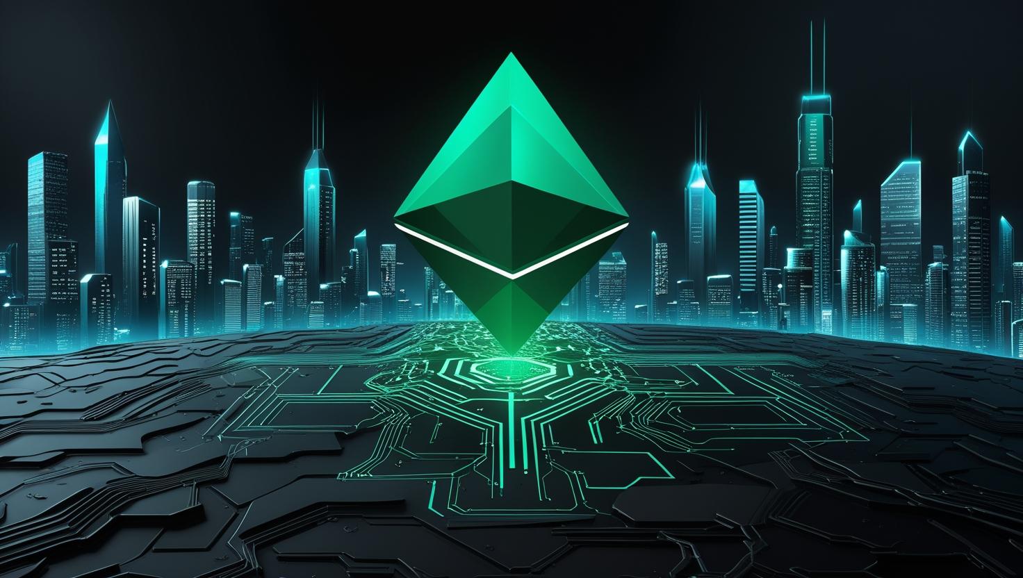 //images.ctfassets.net/s9n78lc7gxyk/4CVQs36zfukHhArG1XYUUt/e74ca422684a7b9991f1207f949c9688/A_glowing_green__-A0FF00__Ethereum_diamond__â____suspended_between_two_worlds__Above__a_futuristic_cityscape_of_DeFi_and_AI_.jpg