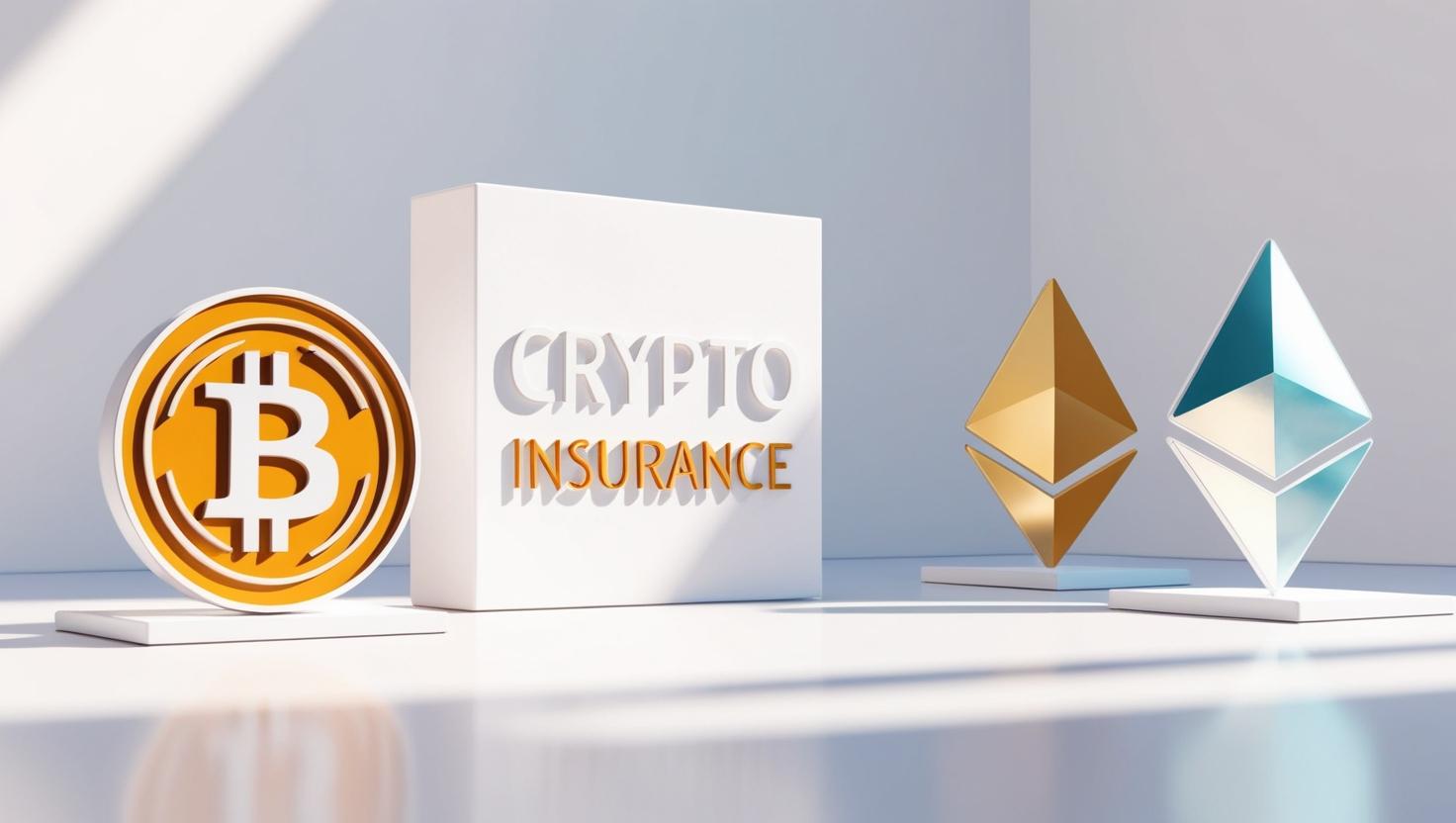 3D crypto insurance with Bitcoin and Ethereum icons in a light style, no more element, no word.jpg