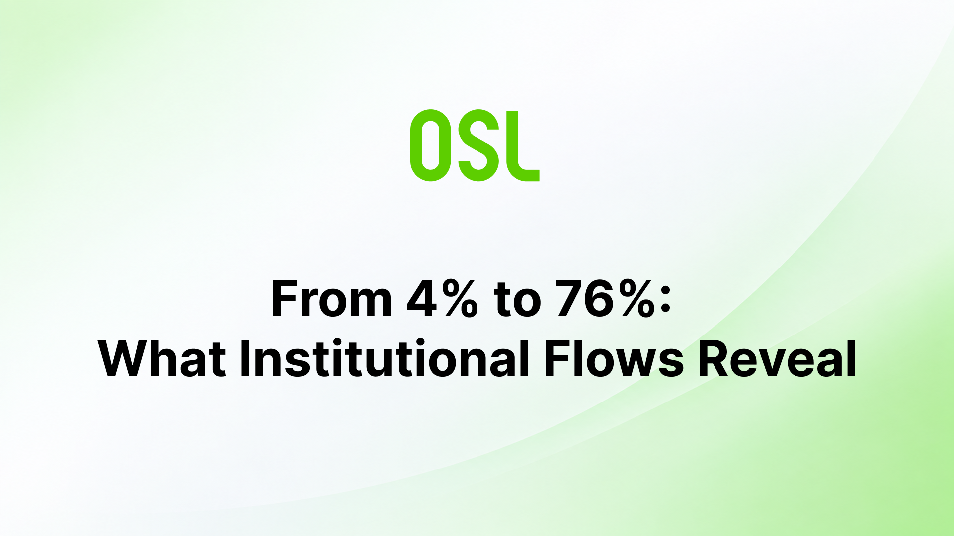 From 4% to 76%: What Institutional Flows Reveal About the Regulated Stablecoin Shift