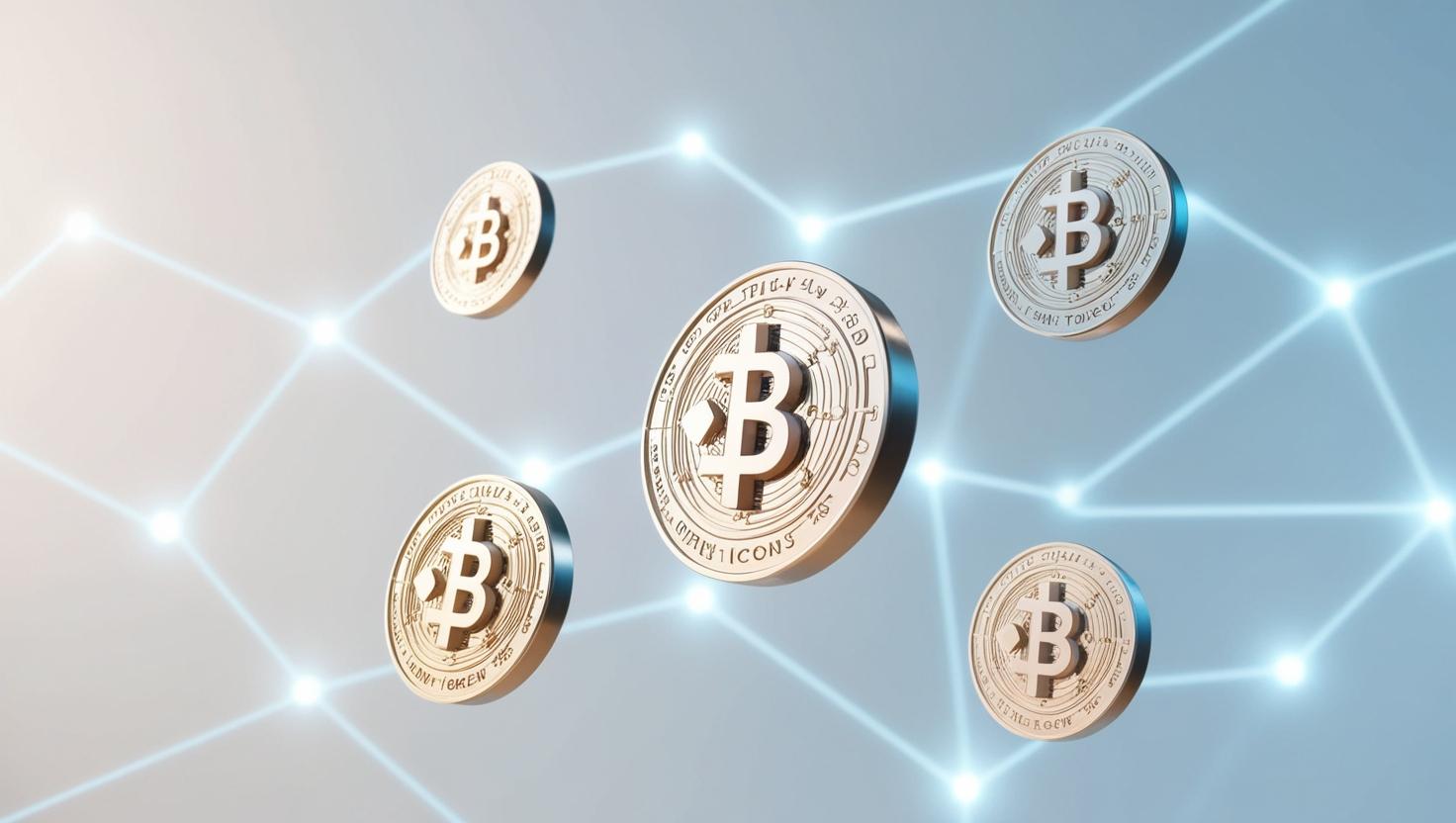 3D token icons, blockchain network background in a light style, no more element (2).jpg