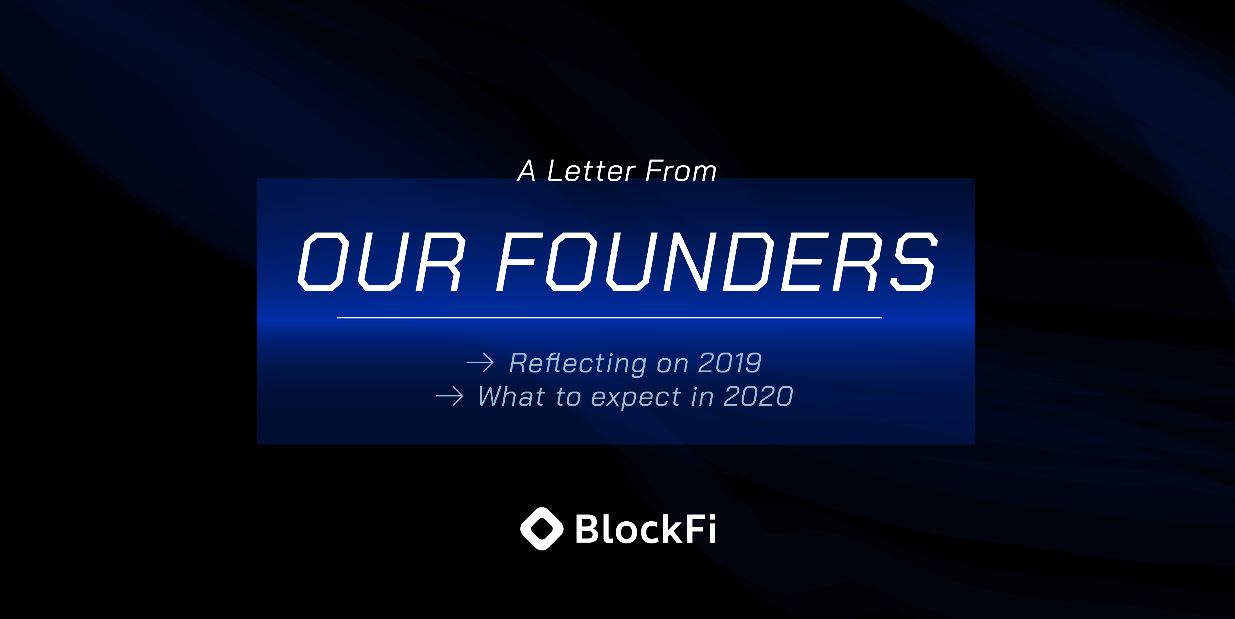 Founders Letter