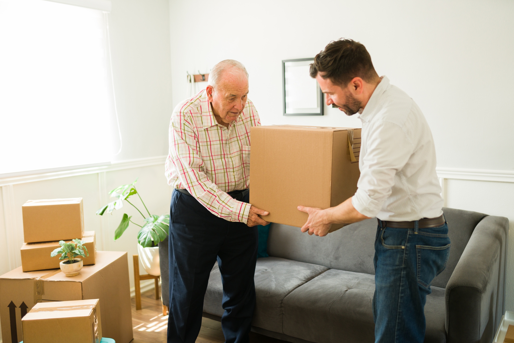How to help active senior parents move