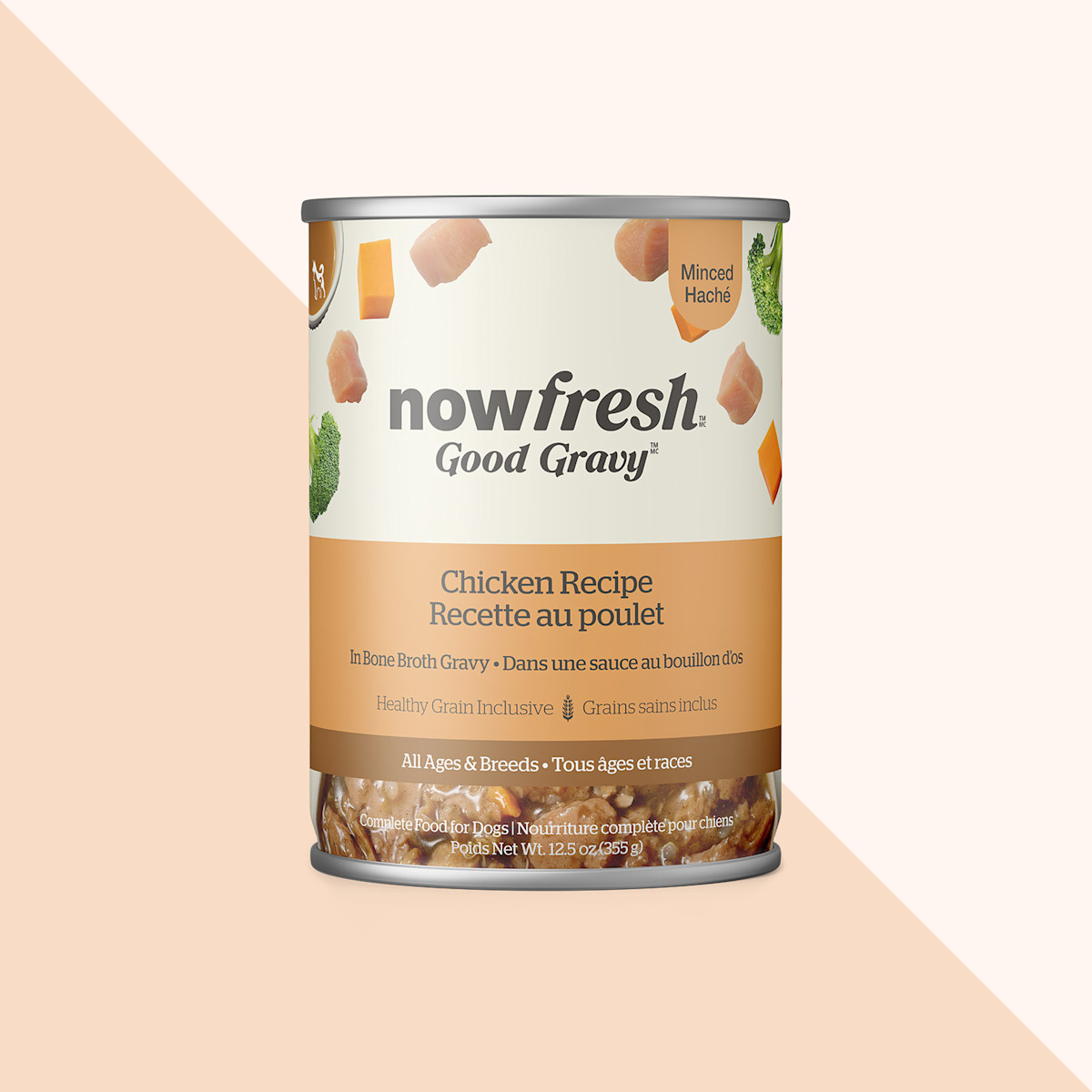 Nourriture humide pour chiens Good Gravy de Now Fresh, recette au poulet