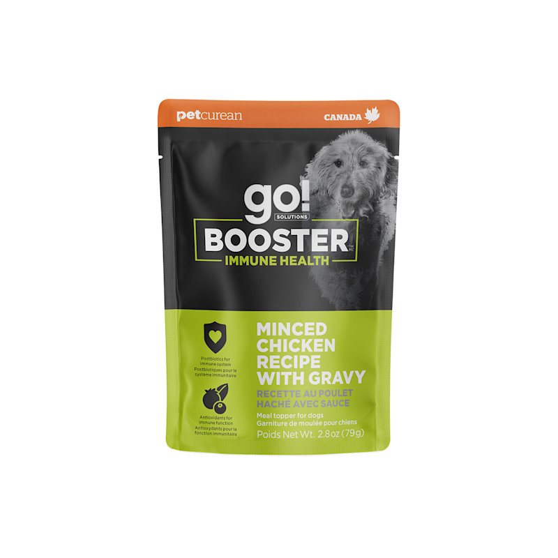 Go! Booster Immune Health Minced Chicken Recipe with Gravy for Dogs