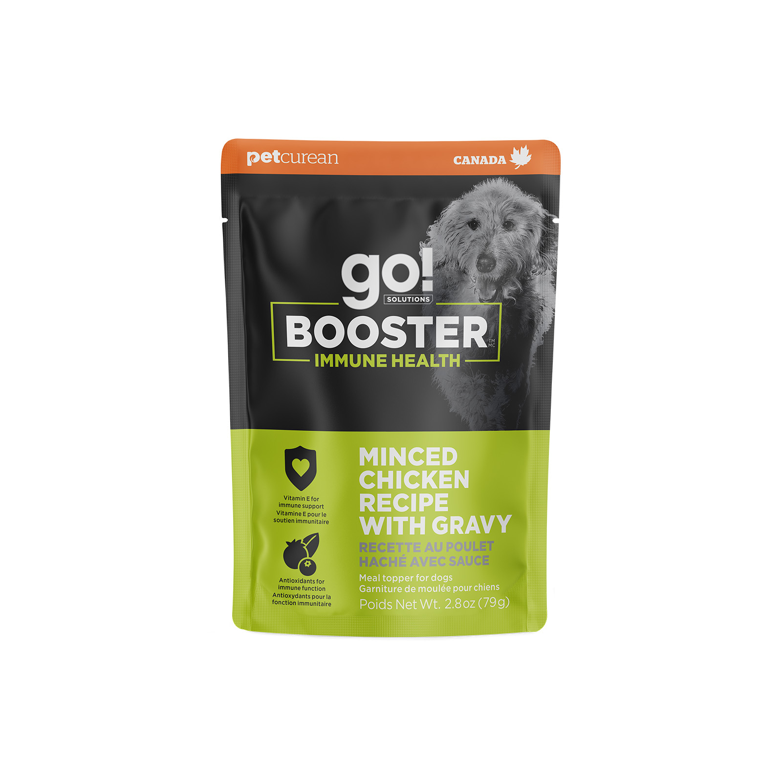 Go! Booster Immune Health Minced Chicken Recipe with Gravy for Dogs