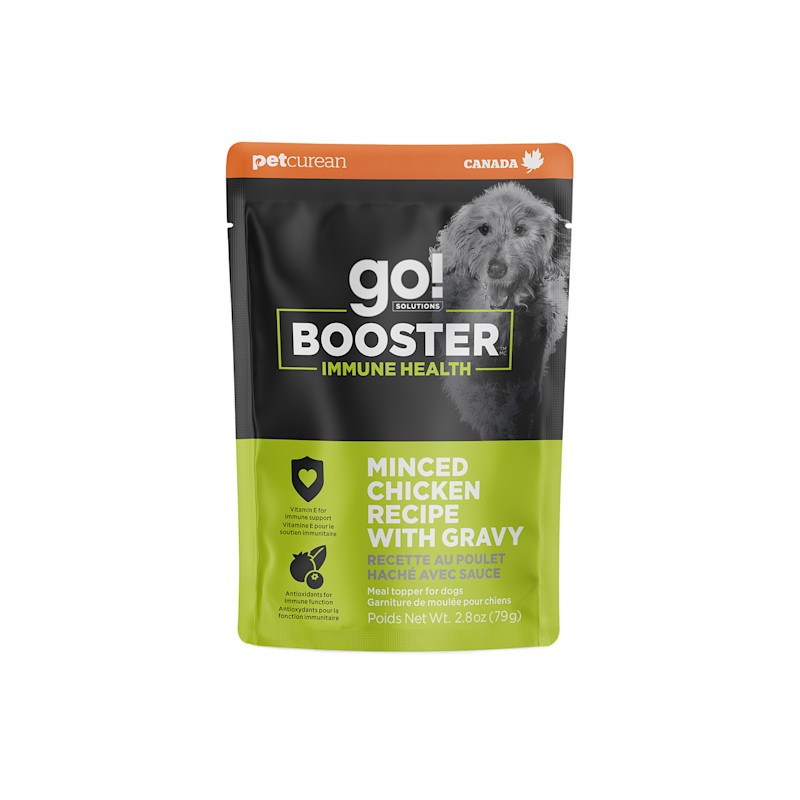 Go! Booster Immune Health Minced Chicken Recipe with Gravy for Dogs