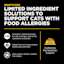 Limited ingredient solutions to support cats with food allergies