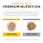 Feed less with premium nutrition