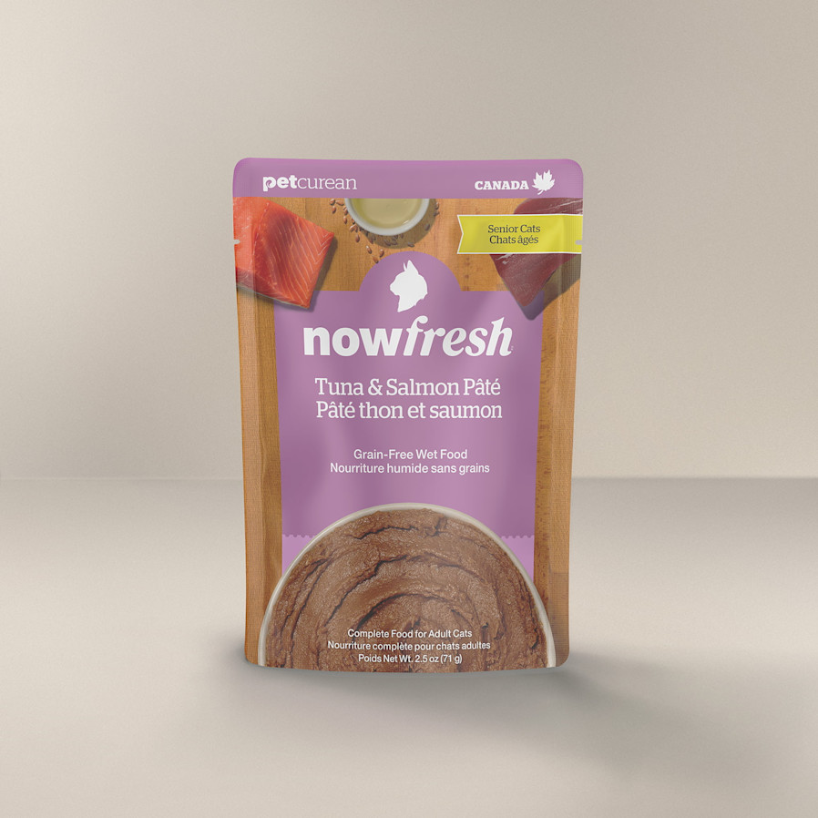 Now Fresh Senior Tuna & Salmon Pâté wet cat food