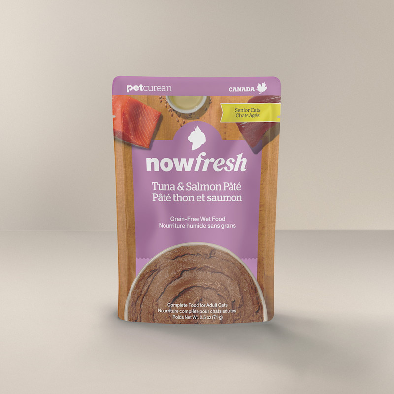 Now Fresh Senior Tuna & Salmon Pâté wet cat food