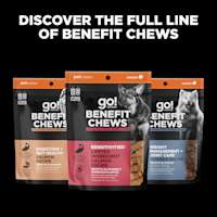 Discover the full line of Go! Solutions Benefit Chews