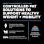 Controlled fat solutions to support healthy weight and metabolism