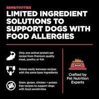 Limited ingredient solutions to support dogs with allergies