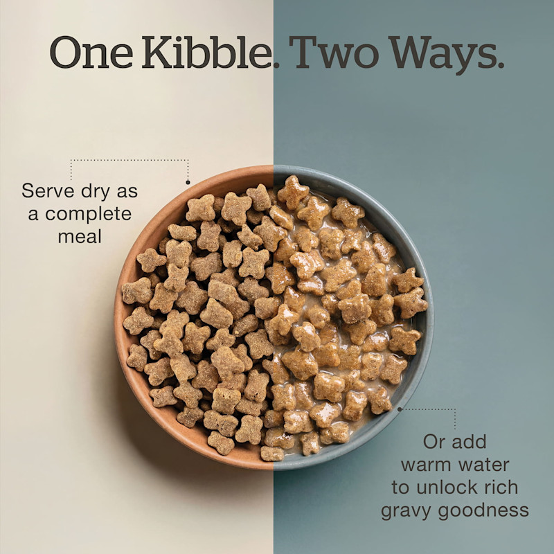Serve dry or add warm water to unlock gravy goodness
