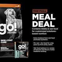 Combine kibble and wet food for customized solutions-based nutrition