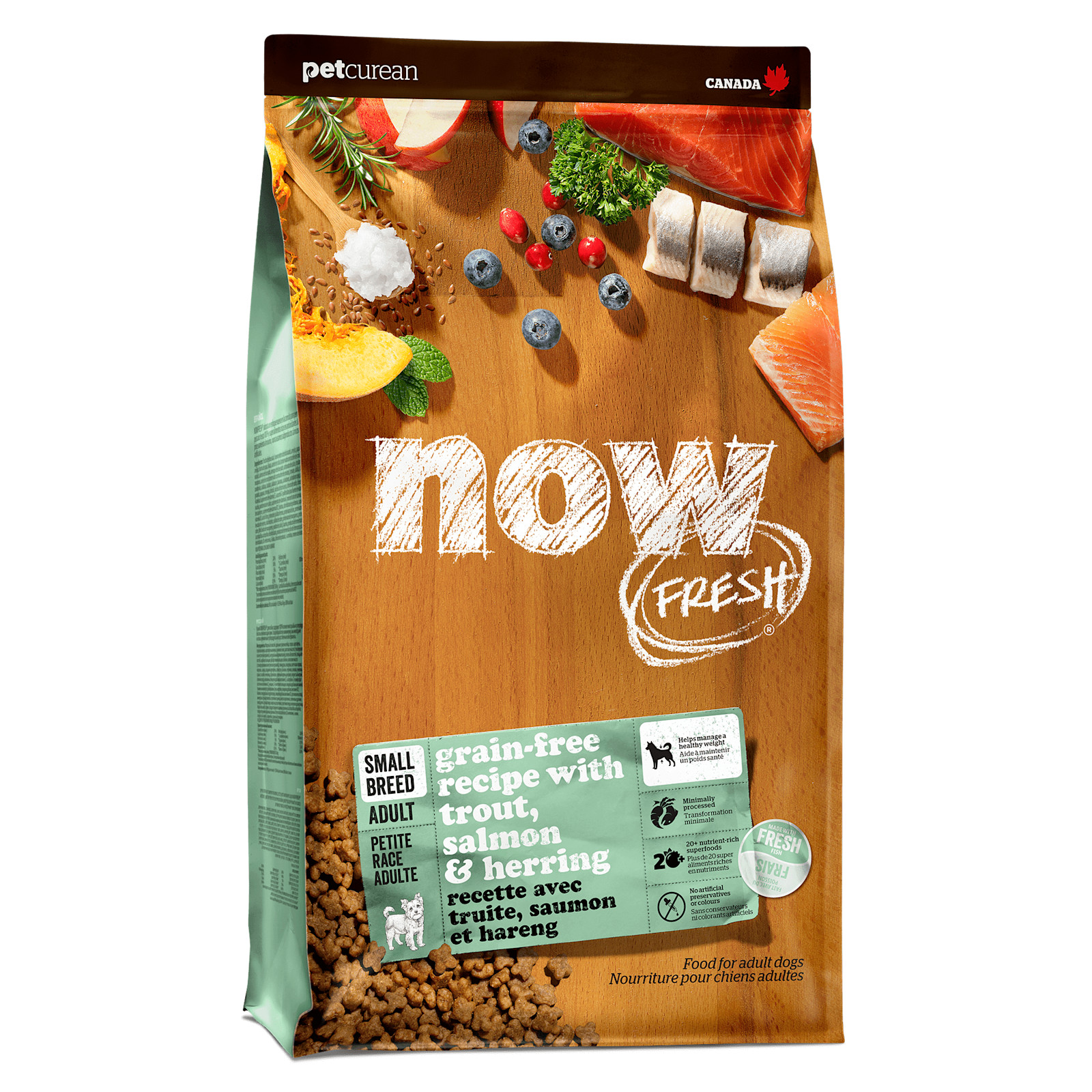 Grain free fish dog food deals