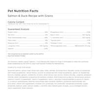 Go! Solutions Healthy Aging Salmon + Duck Recipe for Dogs Pet Nutrition Facts