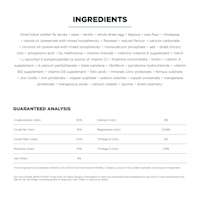 Go! Solutions Sensitivities Limited Ingredient Grain-Free Insect Recipe cat food ingredients