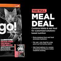 Combine kibble and wet food for customized solutions-based nutrition