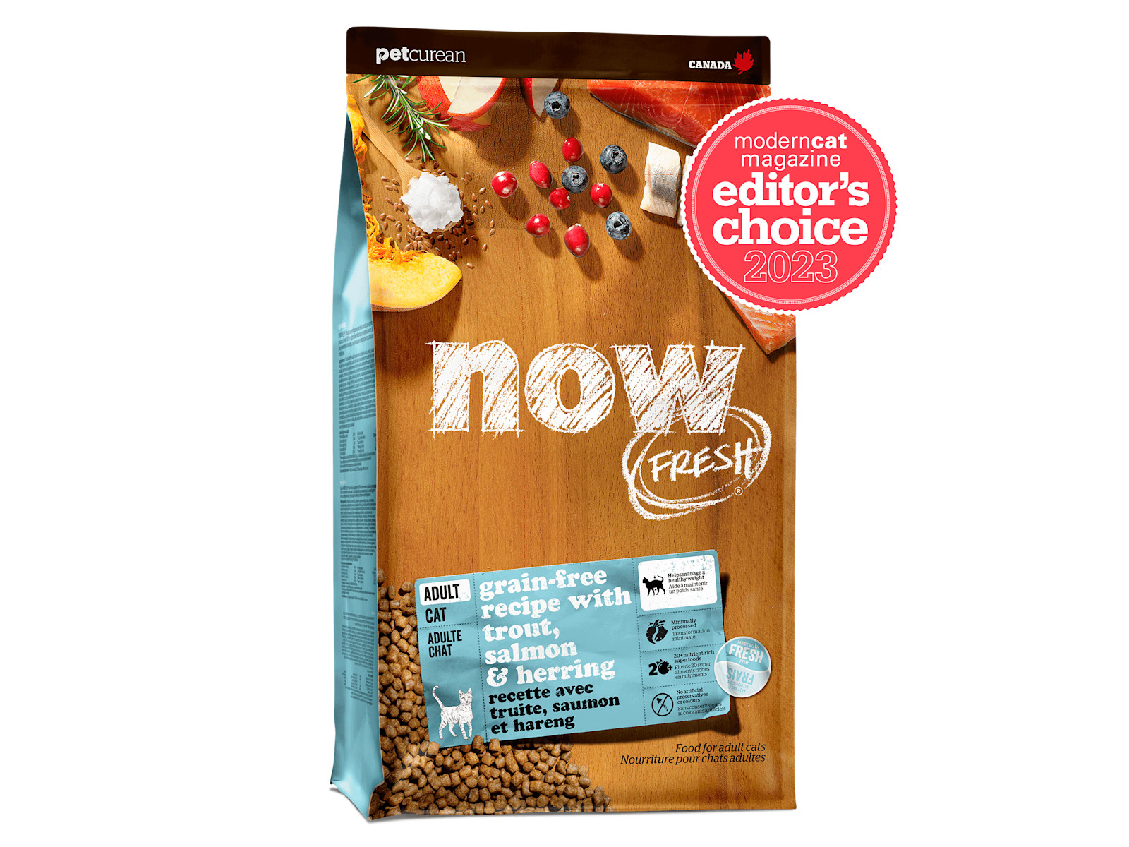Now fresh deals senior cat food