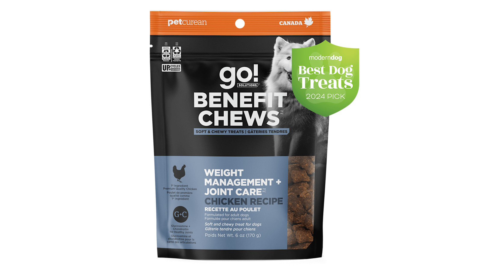 Benefit Chews Weight Management Joint Care Chicken Dog Treats Go Solutions