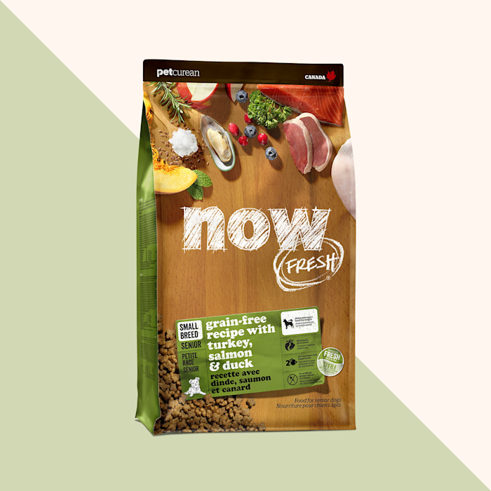 Now Fresh Grain-Free Recipe with Turkey, Salmon & Duck dry food for small breed senior dogs