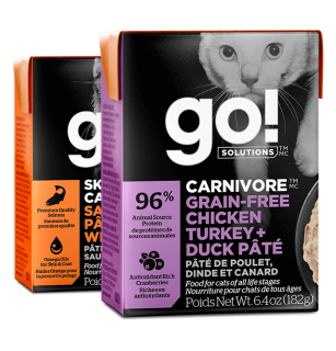 Go! Solutions wet food Tetra Paks for cats