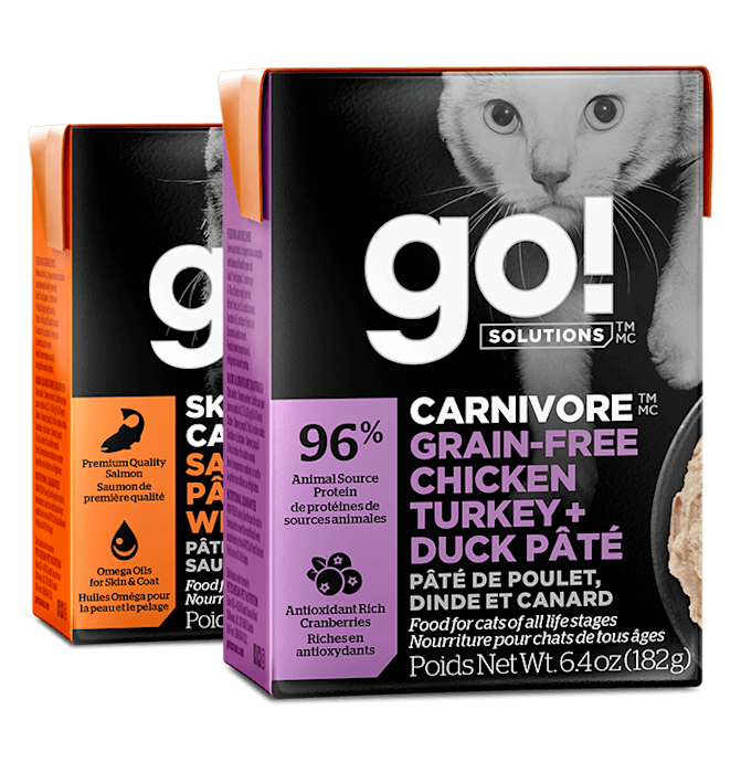 Go! Solutions wet food Tetra Paks for cats