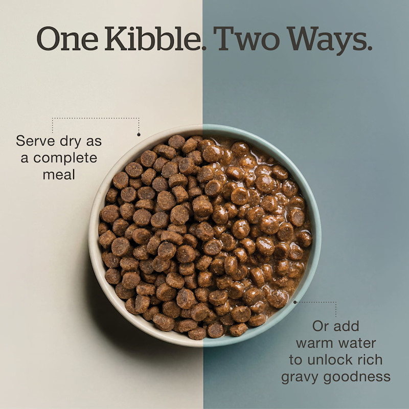 Serve dry or add warm water to unlock gravy goodness