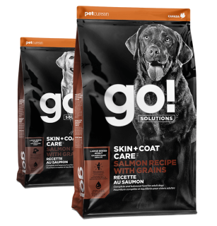 Go! Solutions Skin + Coat Care Large Breed recipes for dogs