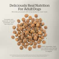 Minimally processed with no by-product or meat meals